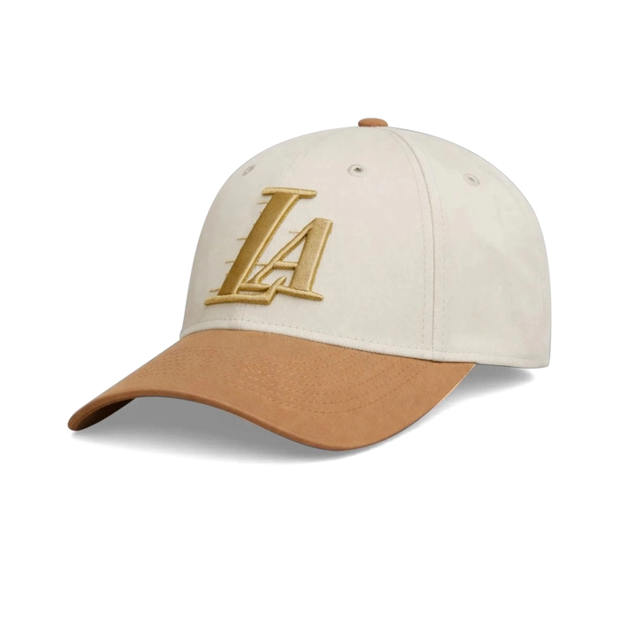 NBA LOS ANGELES LAKERS TWO TONE NATURAL CAP 'BEIGE/BROWN'