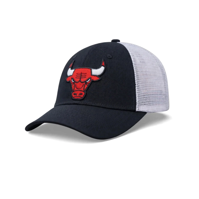 NBA CHICAGO BULLS CLASSIC TRUCKER CAP 'BLACK'