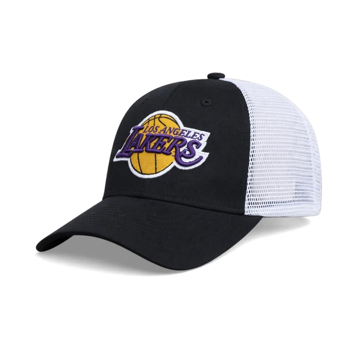 NBA LOS ANGELES LAKERS CLASSIC TRUCKER CAP 'BLACK'