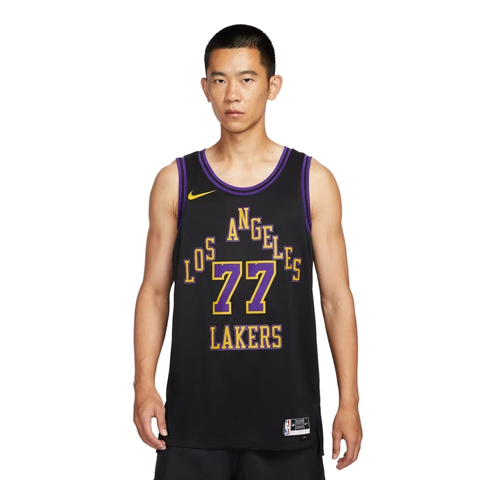 NIKE MEN'S LUKA DONCIC LOS ANGELES LAKERS DRI-FIT NBA CITY EDITION SWINGMAN JERSEY 'BLACK'