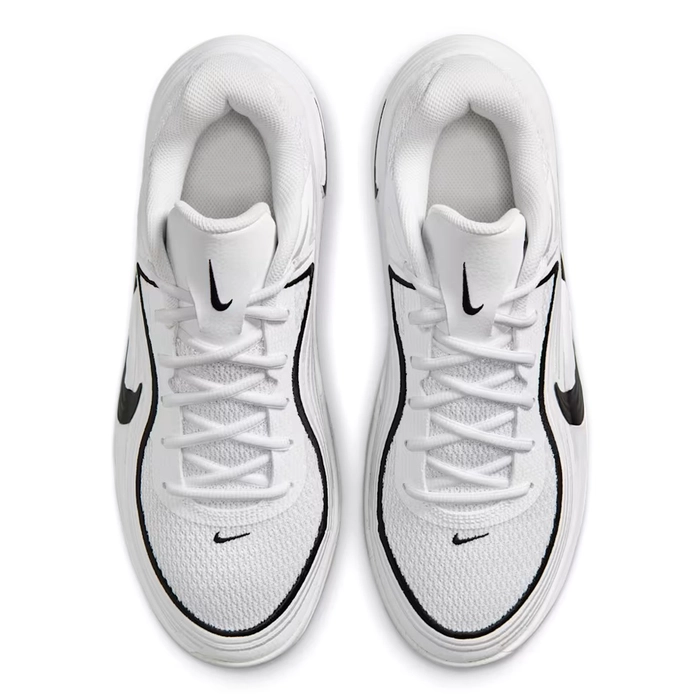 NIKE MEN'S PRECISION 8 LOW BASKETBALL SHOES 'WHITE'