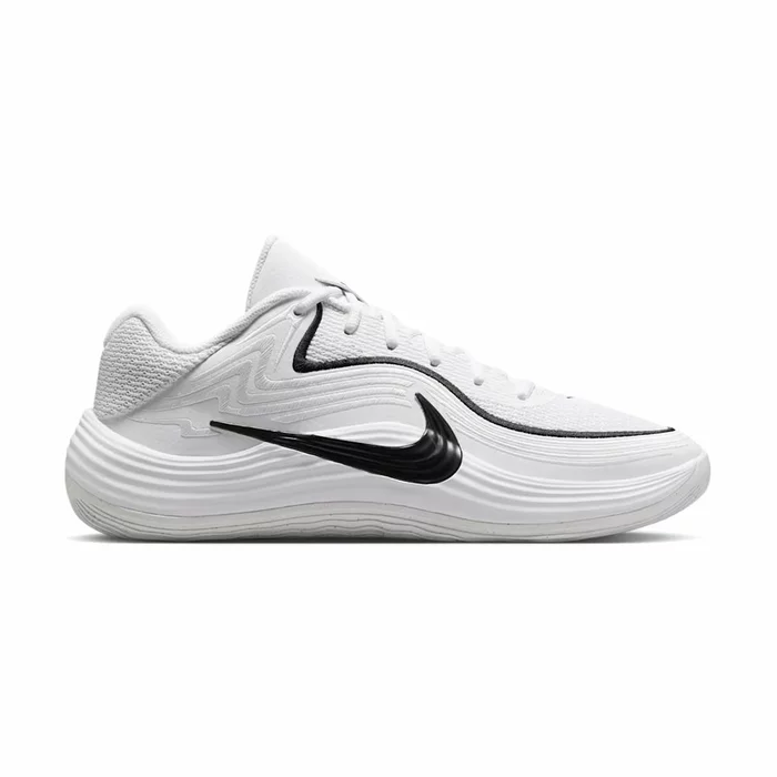 NIKE MEN'S PRECISION 8 LOW BASKETBALL SHOES 'WHITE'