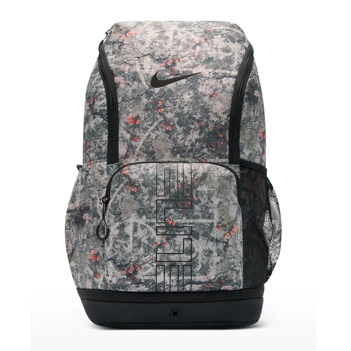 NIKE VARSITY ELITE PRINTED  BACKPACK (32L) 'CREAM/BLACK/GREY'