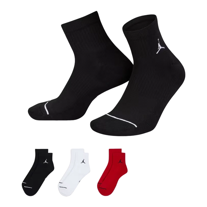 JORDAN EVERYDAY ANKLE SOCKS (3 PAIRS) 'MULTICOLOR'