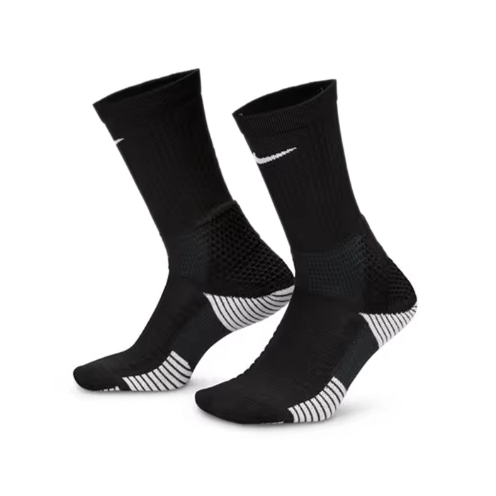 NIKE ELITE 2.0 CUSHIONED CREW SOCKS (1 PAIR) 'BLACK/WHITE'