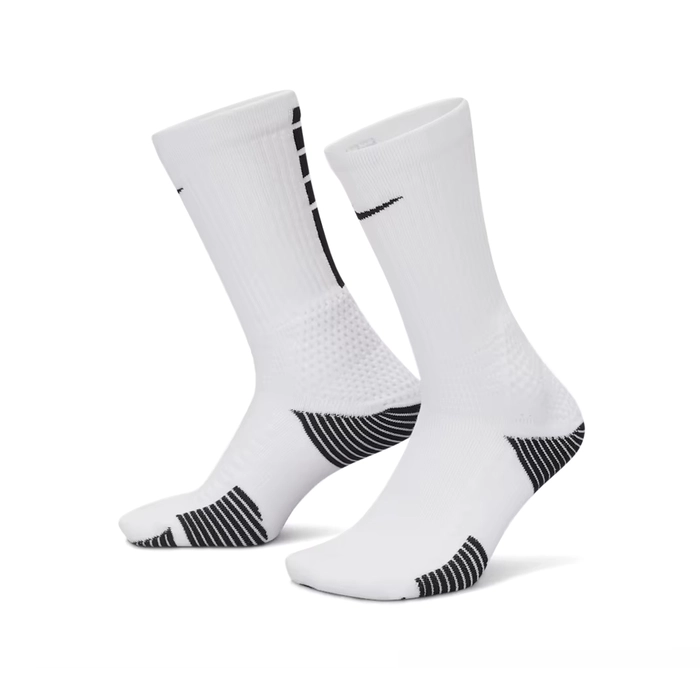 NIKE ELITE 2.0 CUSHIONED CREW SOCKS (1 PAIR) WHITE
