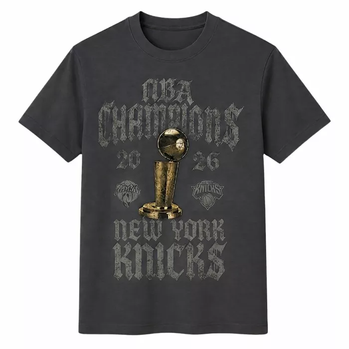 NBA NEW YORK KNICKS 2026 CHAMPIONS T-SHIRT 'BLACK'