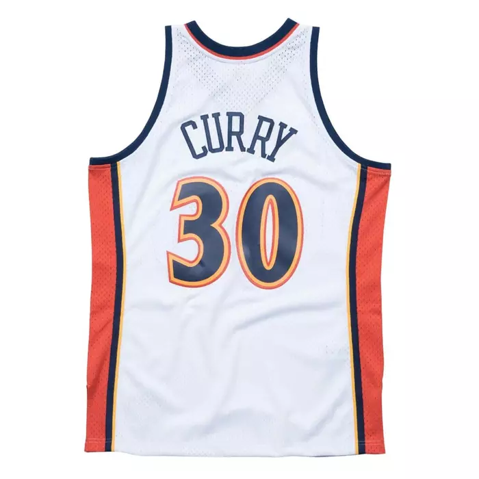 SWINGMAN JERSEY GOLDEN STATE WARRIORS HOME 2009-10 STEPHEN CURRY 'WHITE'