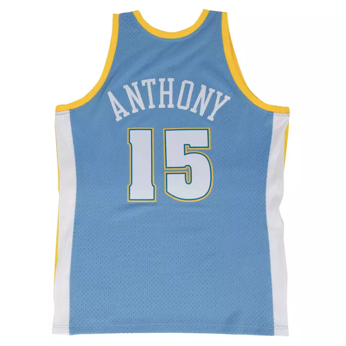 SWINGMAN JERSEY DENVER NUGGETS ROAD 2003-04 CARMELO ANTHONY 'BLUE'