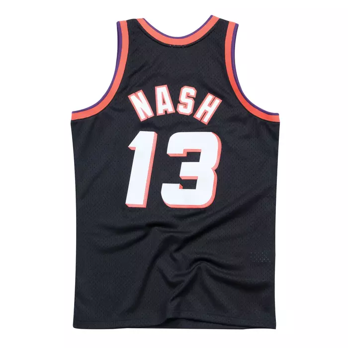 SWINGMAN JERSEY PHOENIX SUNS ALTERNATE 1996-97 STEVE NASH 'BLACK'