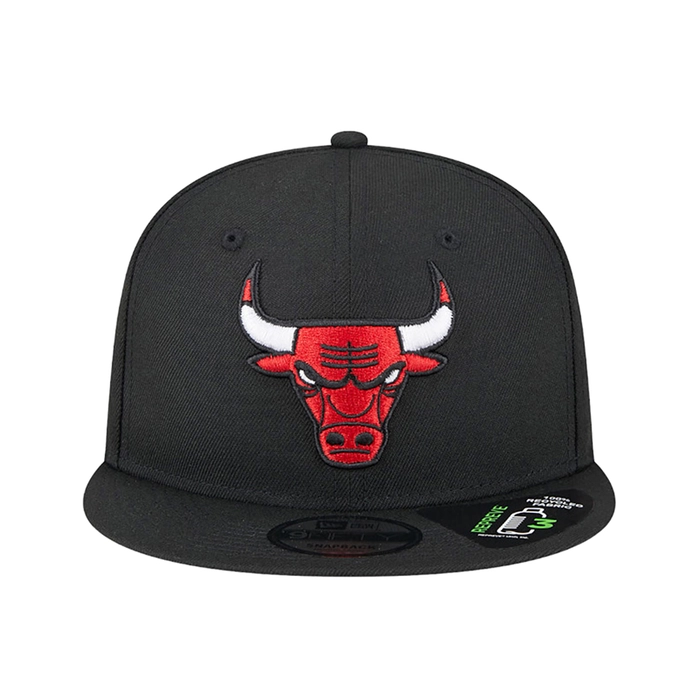 NEW ERA CHICAGO BULLS REPREVE 9FIFTY SNAPBACK CAP 'BLACK'