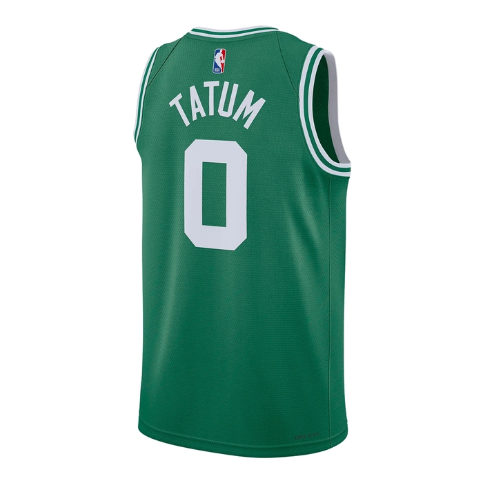 NIKE BOSTON CELTICS JAYSON TATUM DRI-FIT NBA SWINGMAN ICON EDITION JERSEY 'GREEN'