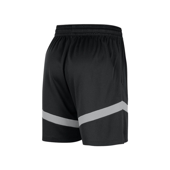 NIKE BROOKLYN NETS DRI-FIT NBA ICON+ PRACTICE SHORTS 'BLACK'