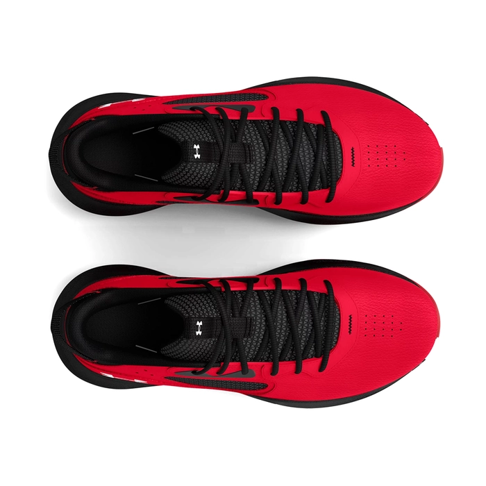 UA LOCKDOWN 6 BASKETBALL SHOES 'RED'