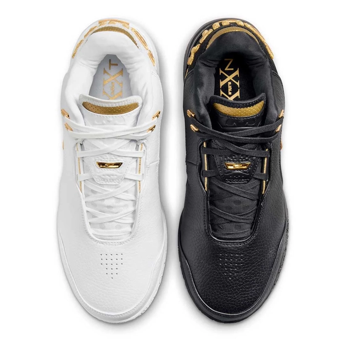 NIKE ZOOM LEBRON NXXT GEN AMPD EP 'EQUITY' 'MISMATCHED' BASKETBALL SHOES 'BLACK/WHITE'