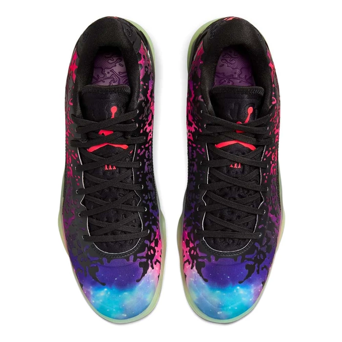 JORDAN ZION 3 PF 'GALAXY' BASKETBALL SHOES 'BLACK/PURPLE/BLUE'