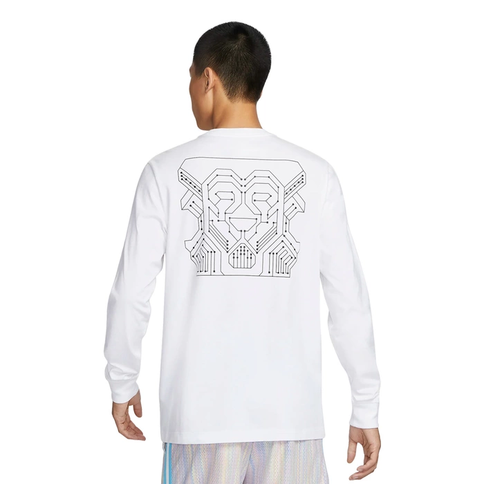NIKE LEBRON MAX90 LONG-SLEEVE BASKETBALL MEN'S T-SHIRT 'WHITE'