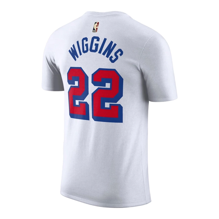 NIKE ANDREW WIGGINS GOLDEN STATE WARRIORS CITY EDITION NBA MEN'S T-SHIRT 'WHITE'