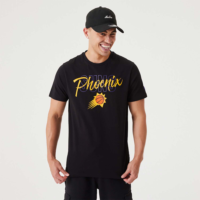 Nike - NIKE PHOENIX SUNS COURTSIDE NBA MAX90 T-SHIRT 'BLACK
