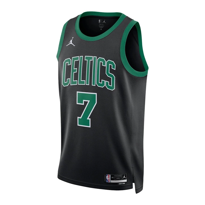 NIKE JAYLEN BROWN BOSTON CELTICS STATEMENT EDITION DRI-FIT NBA SWINGMAN JERSEY 'BLACK'