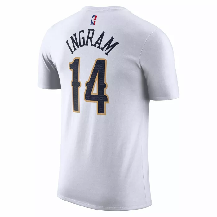 NIKE NEW ORLEANS PELICANS BRANDON INGRAM T-SHIRT 'WHITE'