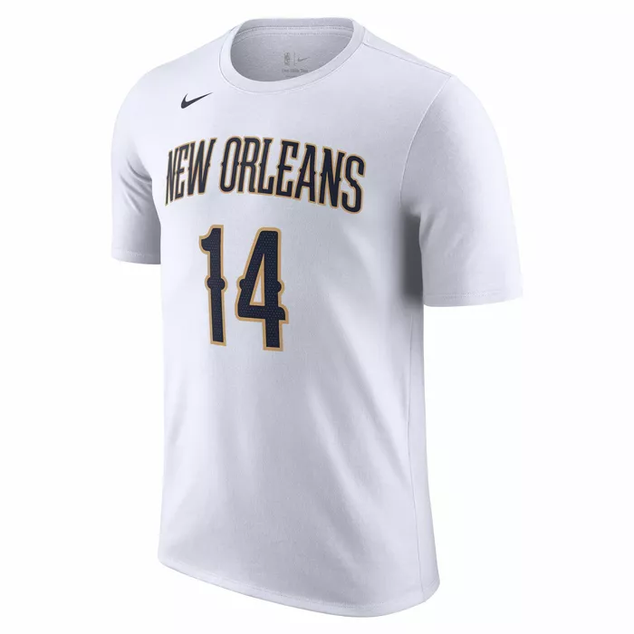 NIKE NEW ORLEANS PELICANS BRANDON INGRAM T-SHIRT 'WHITE'