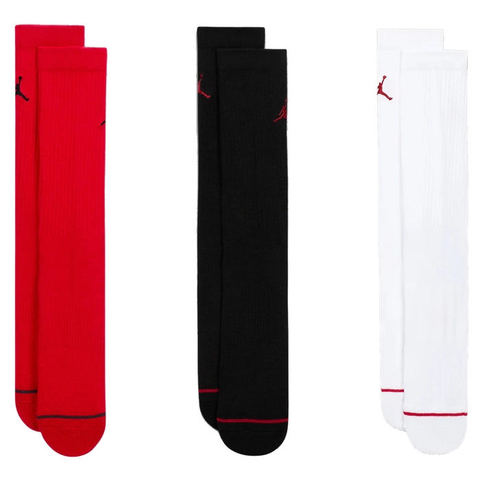 JORDAN EVERYDAY CREW SOCKS (3 PAIRS) 'MULTI-COLOR'