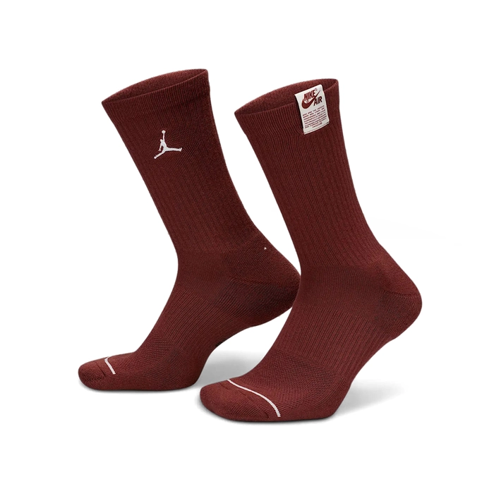 JORDAN EVERYDAY CREW SOCKS (1 PAIR) 'DARK PONY/WHITE'