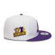 NEW ERA LOS ANGELES LAKERS CROWN PATCHES 9FIFTY SNAPBACK CAP 'WHITE'