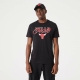 NEW ERA CHICAGO BULLS NBA SCRIPT T-SHIRT 'BLACK'