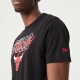 CHICAGO BULLS NBA SCRIPT T-SHIRT 'BLACK'