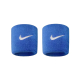 NIKE SWOOSH WRISTBANDS (1 PAIR) 'ROYAL BLUE/WHITE'