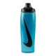 NIKE REFUEL BOTTLE LOCKING LID 710 ML 'BALTIC BLUE/BLACK/BLACK IRIDESCENT'