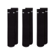NIKE EVERYDAY CUSHIONED TRAINING CREW SOCKS (3 PAIRS) 'BLACK'