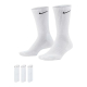 NIKE EVERYDAY CUSHIONED TRAINING CREW SOCKS (3 PAIRS) 'WHITE'