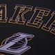 NBA LOS ANGELES LAKERS MIDNIGHT BLACK OVERSIZED T-SHIRT 'BLACK'