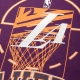 NBA LOS ANGELES LAKERS GRAPHIC OVERSIZED T-SHIRT 'PURPLE'