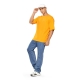 NBA LOS ANGELES LAKERS CITY OVERSIZED T-SHIRT 'YELLOW'