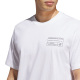 ADIDAS MEN'S BASKETBALL GRAPHIC TEE ' WHITE/BLACK'