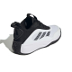 ADIDAS MEN'S OWN THE GAME 3.0 BASKETBALL SHOES 'CLOUD WHITE / CORE BLACK'