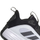 ADIDAS MEN'S OWN THE GAME 3.0 BASKETBALL SHOES 'CLOUD WHITE / CORE BLACK'