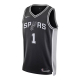 Nike Men's Dri-FIT San Antonio Spurs Icon Edition NBA Swingman Jersey - Black