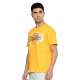 NBA: LOS ANGELES LAKERS CLASSIC CREST T-SHIRT-YELLOW
