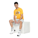 NBA: LOS ANGELES LAKERS CLASSIC CREST T-SHIRT-YELLOW