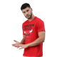 NBA: CHICAGO BULLS  CLASSIC CREST T-SHIRT-RED