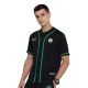 NBA: BOSTON CELTICS TYPOGRAPHY BASEBALL SHIRT-BLACK