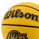WILSON NBA TEAM TRIBUTE SOLID LOS ANGELES LAKERS SIZE 7 BASKETBALL 'YELLOW'