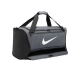 NIKE BRASILIA 9.5 TRAINING DUFFEL BAG (MEDIUM, 60L) 'IRON GREY/BLACK/WHITE'