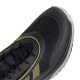ADIDAS MEN'S BASKETBALL OWN THE GAME 3 SHOES 'CORE BLACK / GOLD METALLIC / MGH SOLID GREY'