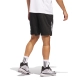 ADIDAS MEN'S LEGENDS 3-STRIPES BASKETBALL SHORTS 'BLACK / WHITE'